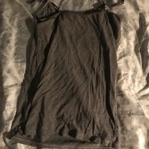 Gray tank top